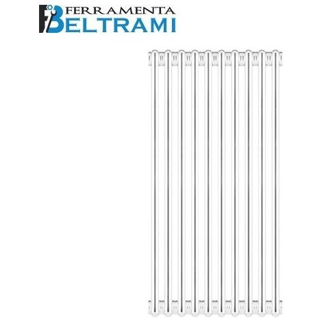 RADIATORE TUBOLARE IN ACCIAIO 4 COLONNE SCOMPONIBILE MOD.860 Misura: 10 Elementi (1/4)