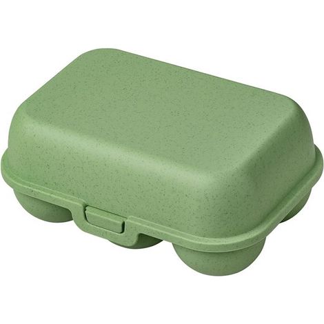 Mini Scatola per Uova Verde Foglia Naturale - Egg To Go - Koziol