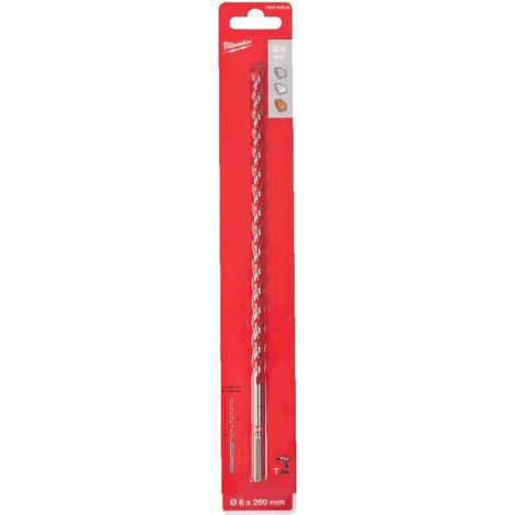 MILWAUKEE WIERTŁO DO BETONU TCT 6 x250mm PREMIUM