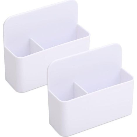 royaluxe - 2 Pcs Porte Crayon Magnétique Porte Marqueur Magnetique Pot a Crayon Magnetique Tableau Support Stylo Aimanté Rangement Magnetique pour feutre Stylo (1/5)