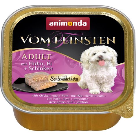 Animonda Vom Feinsten Classic Flavor: Pollo, Uovo + Prosciutto 150G (1/2)