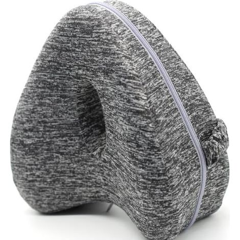 Oreiller Orthopédique pour Genou et Jambe pour Dormir sur Le Côté, Oreiller Genoux pour Dormir avec Tissu Respirant et Lavable en Machine. Soulagement Efficace des douleurs sciatiques