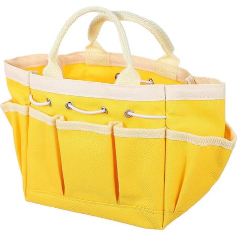 Sac à outils de jardin en tissu Oxford, sac à outils multifonctionnel pour le rangement et l'utilisation (1/5)