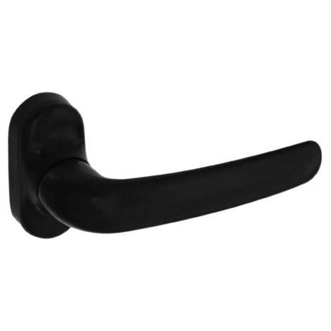 Maniglia Uni Nera Per Porte Alluminio