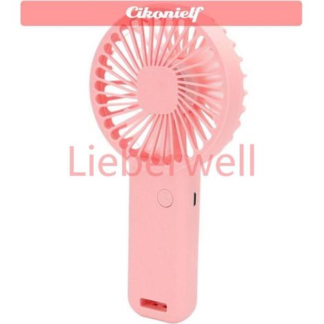 zerone Ventilateur portatif Ventilateur De Poche à Chargement USB Petit Ventilateur arts stylo Petit éventail vertical , rose (1/5)