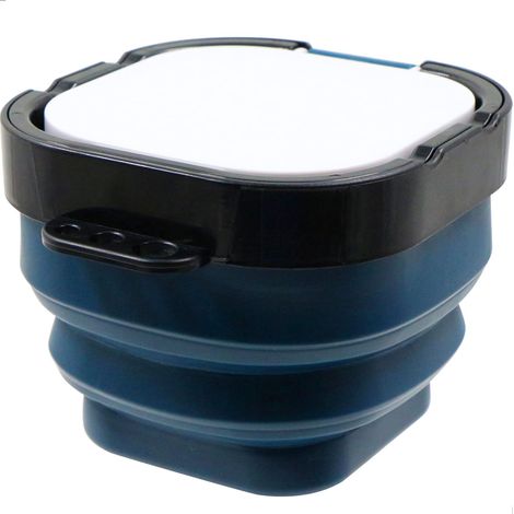 Boîte de peinture portable avec seau à eau pliable, nécessaire de lavage pour pinceaux et aquarelle, compact pour artistes