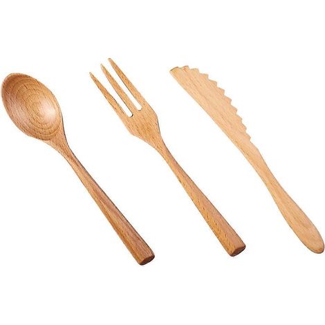 Ensemble de trois pièces d'ustensiles de cuisine de style japonais, couleur aléatoire. (1/5)