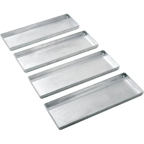 Bosch Accesorio Colectores planos FKF 7-2 Juego de cubetas para tejado plano para soporte de tejado plano, 8718531035