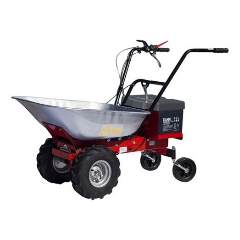 Motocarriola EUROSYSTEMS mod. CARRY trazionata a DOPPIA BATTERIA (300 W-24 V) - MADE IN ITALY (1/3)