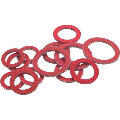 Noyon & Thiebault – Assortiment de joints fibre pour raccords – 19 joints – Diamètre extérieur 40mm – Température d'utilisation jusqu'à 70°C – Pression max 40 bar