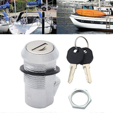 Serrures à came pour armoires, boîtes à outils, camping-cars, cylindre de porte de rechange pour remorque (1/4)