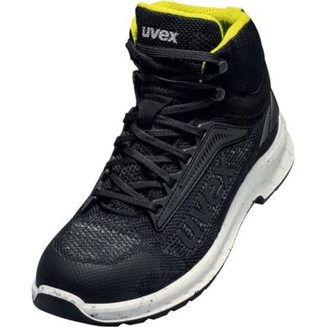 uvex Stiefel 2 trend S1 PS schwarz gelb Weite 10 Gr. 50