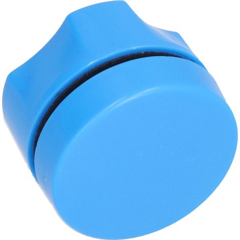 Nettoyeur aimanté pour aquarium, brosse anti-algues grattoir verre, bleu, mini réservoir à poissons (1/5)