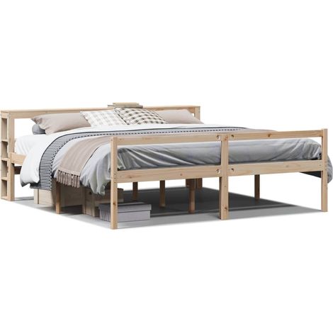 Seniorenbett mit Kopfteil ohne Matratze 180x200 cm vidaXL