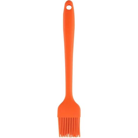 Silicone appliqué à la brosse orange 21cm cuit en une pièce (1/5)