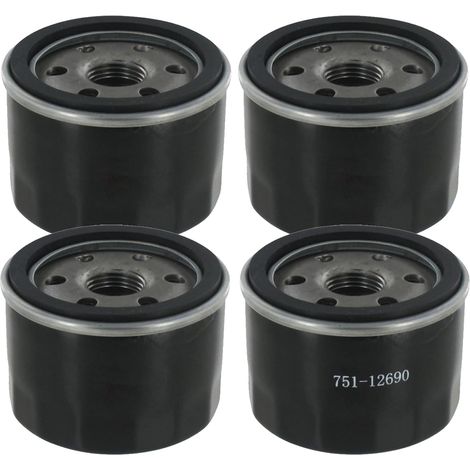 Oil Filter for Lawnflite 4HP 420CC Vertical Tractor 4P90HU 4P90JHA 4P90JU 4P90JUB 4P90MU 4P90MUA and 4P90MUB Motors on Riding Mowers (4 Piece) (1/5)