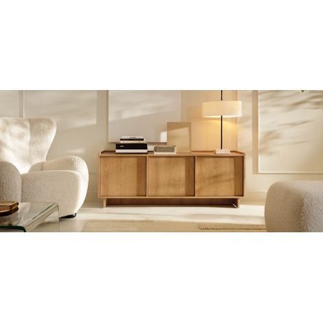 Meuble TV YASUMI RTV147 – Couleur Chêne Carmel (1/2)