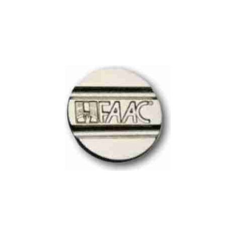 Gettone Personalizzato Diametro 22 Mm Faac 7133011 Automazione Automatismi Nuovo