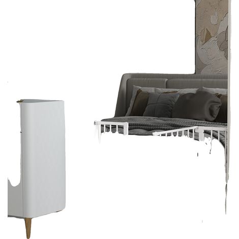 Barrera de seguridad para mascotas, de acero, 76 cm de alto, hasta 140 cm de ancho, diseño de montaje a presión, estilo de listones verticales. (1/5)