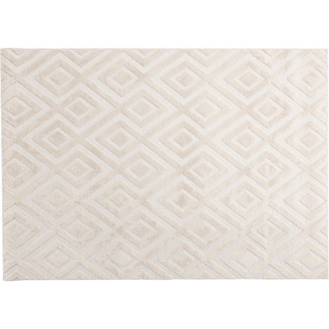 Tapis Shaggy Déco "Pia" 160x230cm Naturel (1/5)
