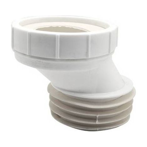 RALLONGE RIGIDE POUR WC AVEC DÉPLACEMENT DE 45 MM Dimensions : 45 mm