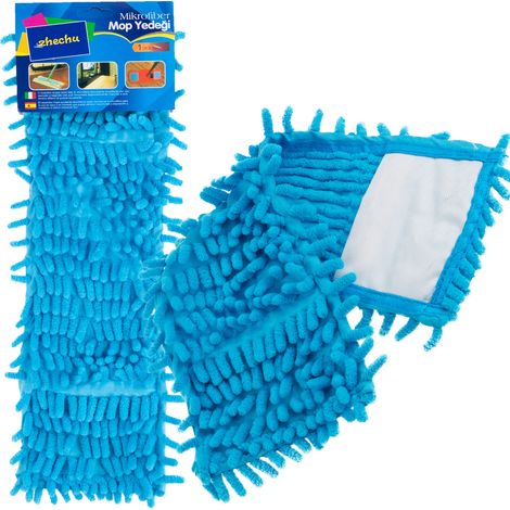 TG72965 COPRI MOP IN MICROFIBRA, TESTINA DI RICAMBIO PER MOP PIATTO