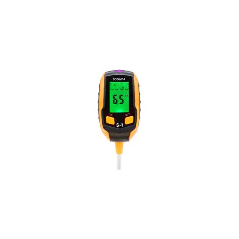 Testeur de pH du sol numérique 4 en 1 : mesure l’humidité, la lumière, le pH et la température du sol. Kit d’outils de jardinage pour l’entretien des plantes. (1/5)