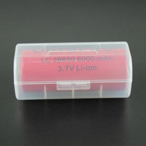 Lot 2 Boîtes Rangement Piles 26650 - Protection Transport Piles Non Incluses Lumiryn (1/5)