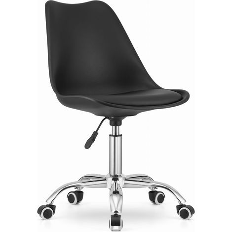 Silla giratoria Alba - negra