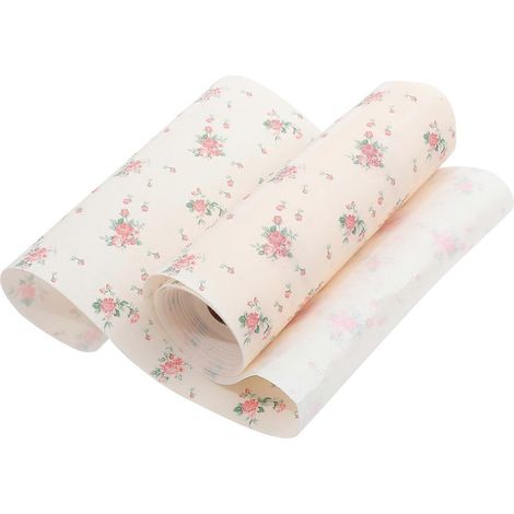 rouleau de revêtement décoratif pour tiroir de cuisine, tapis de protection pour placard, revêtement anti-huile-500.00X30.00X0.10CM (1/4)
