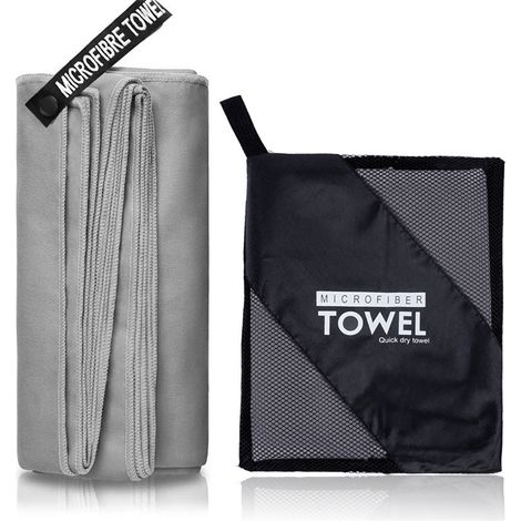 1 Serviette microfibre, séchage rapide, ultrafine, absorbante, voyage camping sport（Q3 : Nouveaux produits pour le mois d'août） (1/5)
