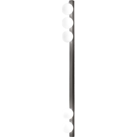 Plafoniera Minimal Snooky Metallo Grigio 5 Luci G9 Ip20 (1/2)
