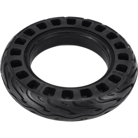 KIMISS Pneu solide 10x2.125 Pneus solides de scooter électrique de 10 pouces, pneu sans gonflage antidéflagrant de ruche pour (1/4)