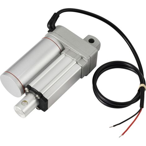 TRU COMPONENTS Elektrozylinder TC24-25-1000 TC-13492760 Hublänge 25 mm Schubkraft 1000 N 24 V/DC 1 S