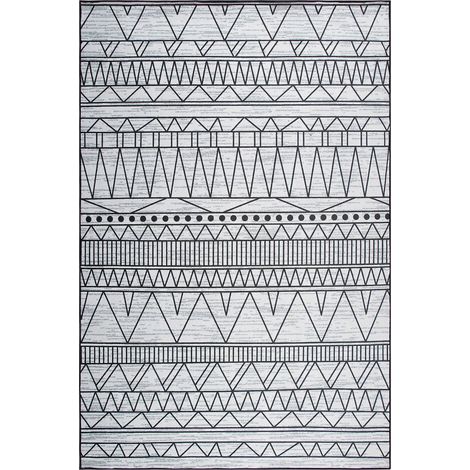 Rug KEBAN Black 140 x 200 cm