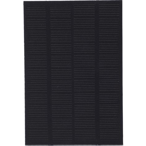 Panneau solaire 1,5 W 11 V à haut rendement de conversion, résistant aux intempéries, économe en énergie, portable et léger. (1/5)