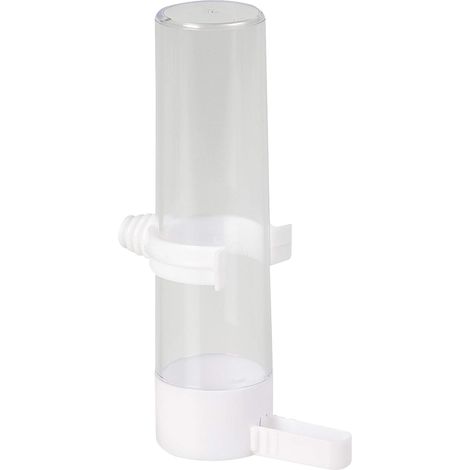 1 Abreuvoir Oiseau, Design Flamant, Plastique Dur, Pour Cage Perroquet