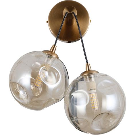 Lampada da parete PERLOS WL544562HBAMB Italux (1/2)