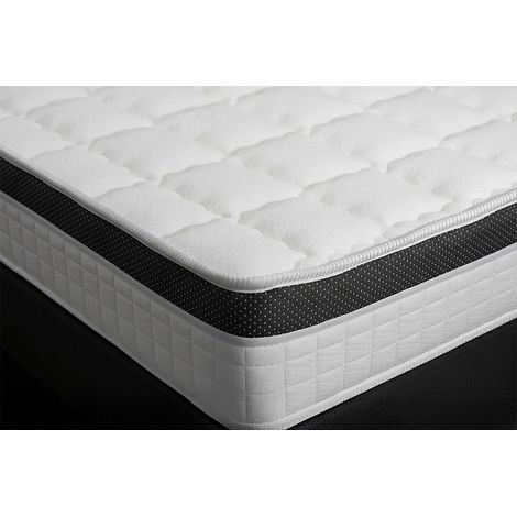 Matelas mémoire de forme 120 x 200 cm – Épaisseur 21 cm – Confort ferme avec mousse polyuréthane haute densité – Indépendance de couchage optimale – Prestige Literie (1/3)