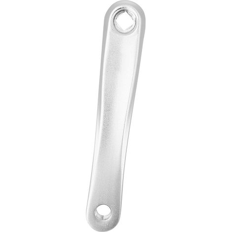 Manivelle vélo gauche en aluminium 170mm, compatible avec pédalier (filetage argenté) (1/5)