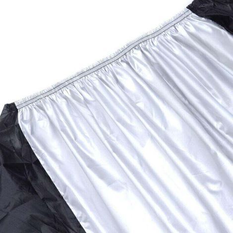 Housse de Vélo Extérieure pour 2 Vélos, Bâche Protection de Bicyclette en Tissu Polyester Imperméable Anti-Poussière Pluie Soleil Neige pour Vélo de Route VTT, 200x75x110cm.. (1/3)