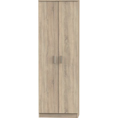 Armoire / meuble de rangement coloris Cambrian - Hauteur 180 x Longueur 60 x Profondeur 35 cm -PEGANE-