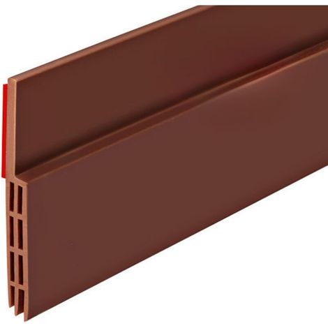 Türdichtung, schalldicht, kälteisolierend, wärmeisolierend, insektenabweisend, staubdicht (200 x 5 cm, braun) (1/5)