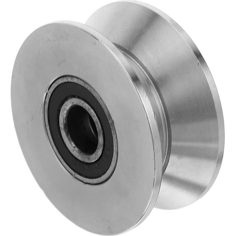 de guidage pour rail m tallique de porte coulissante poulie (1/5)
