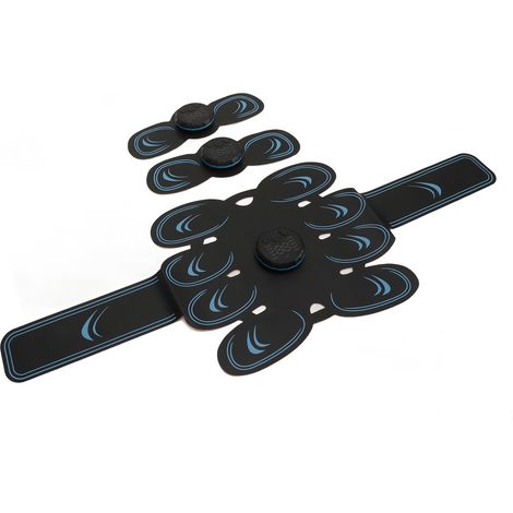 Appareil de stimulation abdominale, tonificateur musculaire, ceinture abdominale de tonification portable, équipement d'entraînement pour sculpter les abdominaux (1/5)