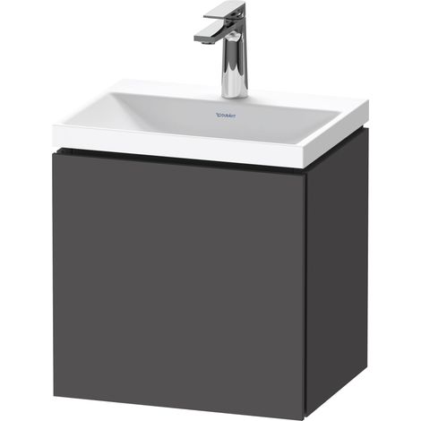 Duravit L-Cube c-shaped Set wandhängend, 1 Tür, Anschlag links, (1/2)
