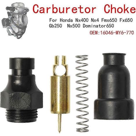 Compatible avec les kits de réparation de starter de carburateur NX350, NX400, NX500, NX650, FMX650, FX650, XR650, GB250, Dominator650 et Falcon 400. (1/5)