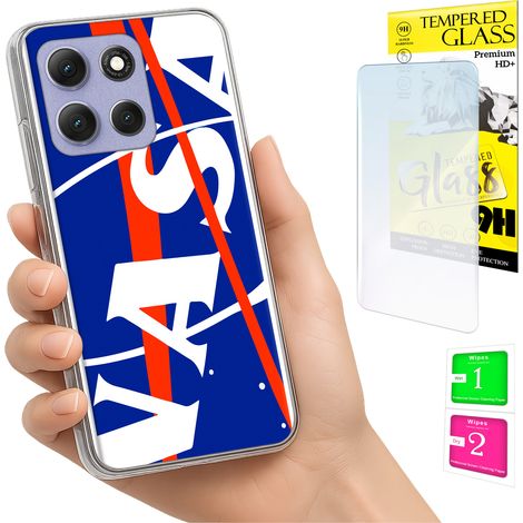 Funda para Motorola Moto G86 Power, carcasa trasera con foto y cristal 9H. (1/5)