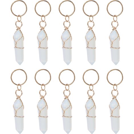 Perruques et accessoires pour cheveux africains, accessoires pour cheveux imitation cristal populaires européens et américains, boucles enroulées, pendentifs pour cheveux, matériel de bricolage, acces (1/5)