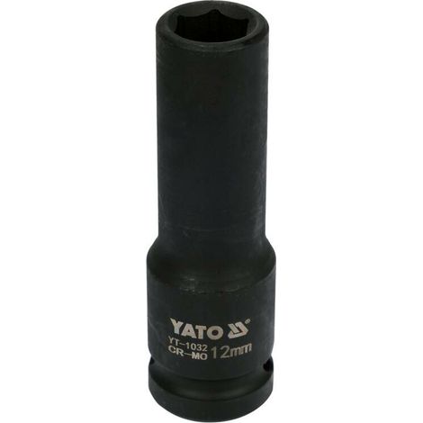 Tiefschlag-Stecknuss 1/2" x 12 mm (1/3)